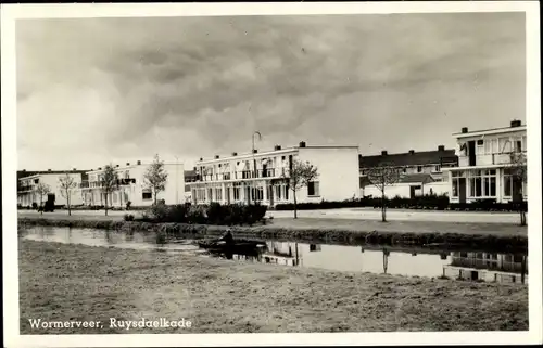 Ak Wormerveer Nordholland Niederlande, Ruysdaelkade