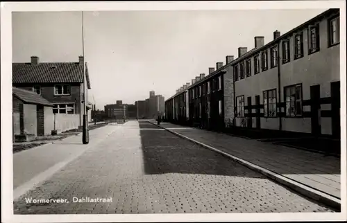 Ak Wormerveer Nordholland Niederlande, Dahliastraat