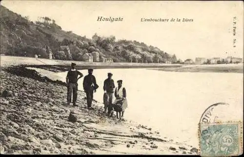 Ak Houlgate Calvados, L'embouchure de la Dives
