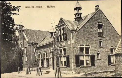 Ak Holten Overijssel Niederlande, Gemeentehuis