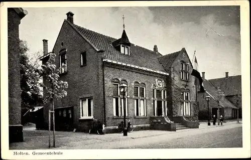 Ak Holten Overijssel Niederlande, Gemeentehuis