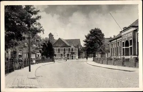 Ak Holten Overijssel Niederlande, Dorpstraat