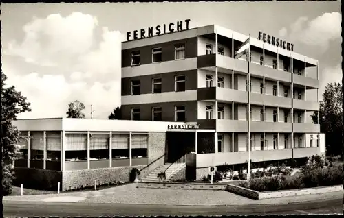 Ak Ostseebad Grömitz in Holstein, Kurhotel Fernsicht, Bes. C. O. Reitz