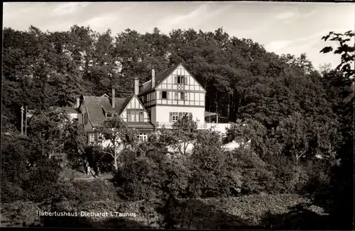 Ak Diethardt im Taunus, Hubertushaus