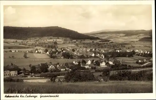 Ak Hoheneiche Wehretal in Hessen, Panorama, Gasthaus zur Linde