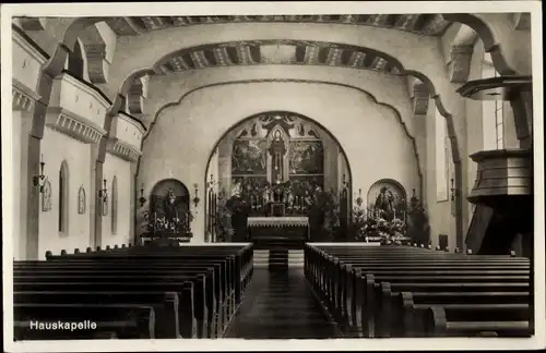 Ak Bad Saulgau in Oberschwaben, Kloster Sießen, Hauskapelle