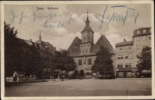 Ak Jena in Thüringen, Rathaus