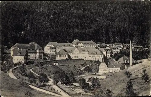 Ak Isny im Allgäu, Heilstätte Überruh