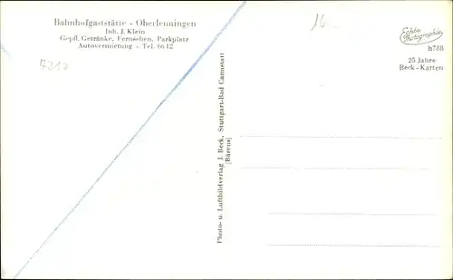 Ak Oberlenningen Lenningen, Gesamtansicht