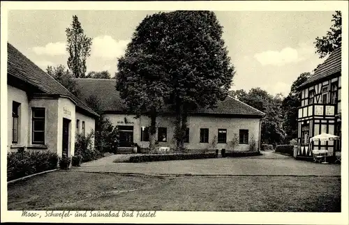 Ak Fiestel Espelkamp in Ostwestfalen Lippe, Moor-, Schwefel- und Saunabad