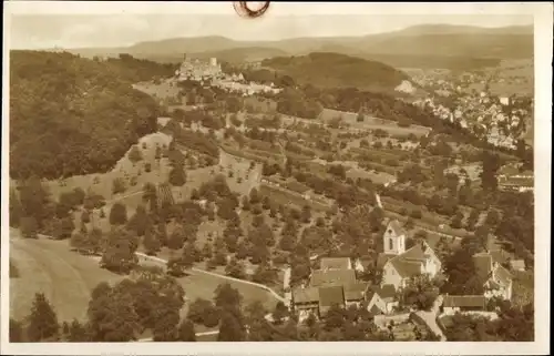 Ak Rötteln Haagen Lörrach in Baden Württemberg, Ort mit Rötteler Schloss im Wiesental