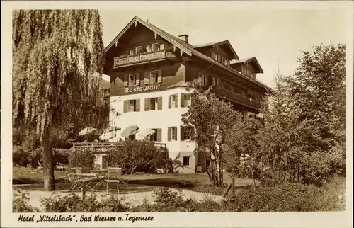 Ak Bad Wiessee in Oberbayern, Hotel Wittelsbach
