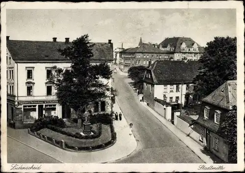 Ak Lüdenscheid im Märkischen Kreis, Stadtmitte, Tapeten und Farbenhandlung