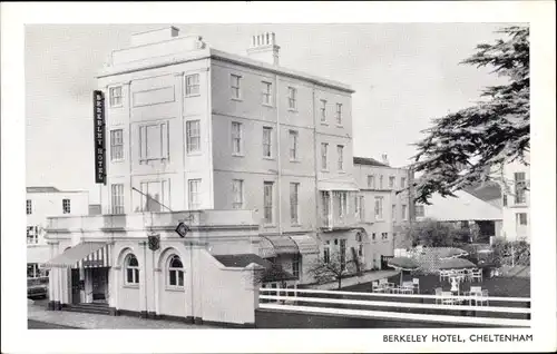 Ak Cheltenham Gloucestershire England, Berkeley Hotel