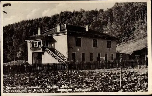 Ak Sarajevo Bosnien Herzegowina, Oporaviliste Kasino, Paviljon Beograd