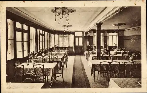 Ak Volmarstein Wetter an der Ruhr, Gasthof Burg