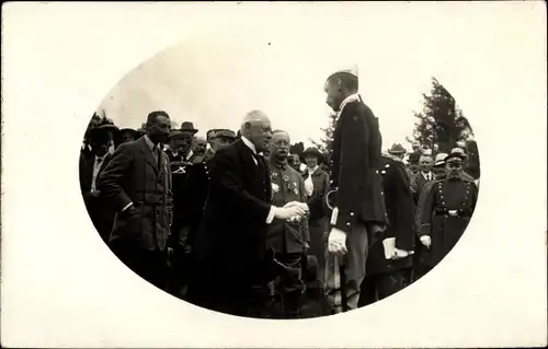 Foto Ak Viborg Dänemark, König Christian X von Dänemark 1914