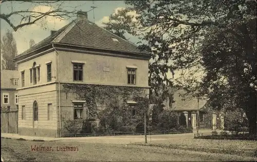 Ak Weimar in Thüringen, Liszthaus