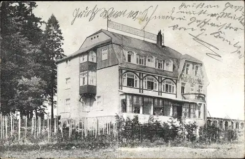 Ak Masserberg in Thüringen, Blick auf das Berghaus Waldfrieden