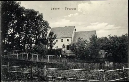 Ak Lahnhof Netphen im Siegerland, Ansicht vom Forsthaus