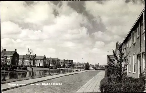 Ak Wormerveer Nordholland Niederlande, Jan van Riebeeckkade