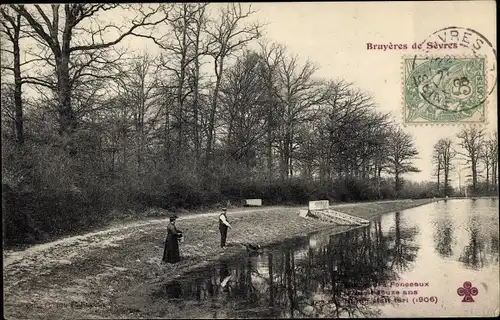 Ak Bruyères Hauts de Seine, L'Etang des Fonceaux