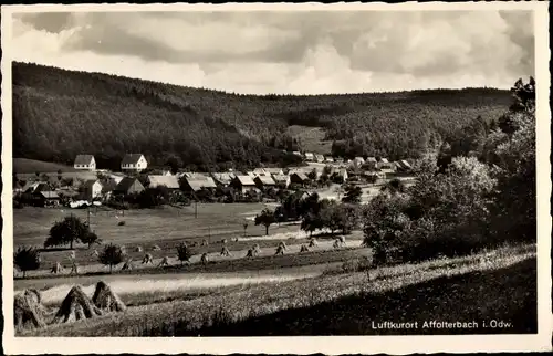 Ak Affolterbach Wald Michelbach im Odenwald, Panorama