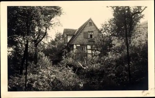 Foto Ak Waldmichelbach Wald Michelbach im Odenwald Hessen, Ortspartie, Haus