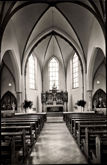 Ak Eberstadt Darmstadt in Hessen, Kath. Kirche St. Joseph