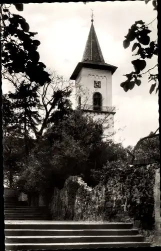 Ak Eberstadt Darmstadt in Hessen, St. Joseph, Aufgang