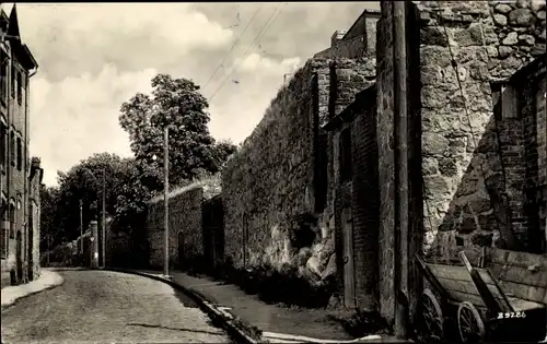 Ak Gransee im Kreis Oberhavel, Stadtmauer an der Mauerstraße