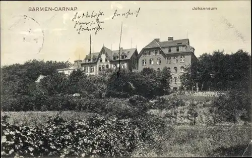 Ak Carnap Barmen Wuppertal, Johanneum