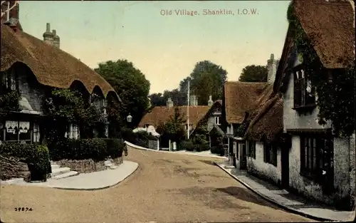 Ak Shanklin Isle of Wight England, Old Village