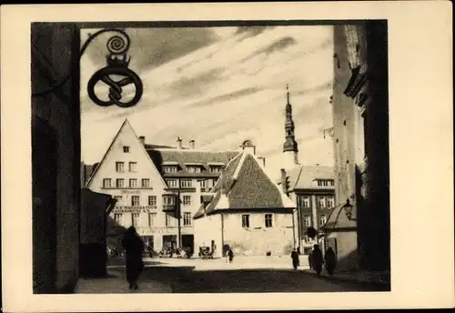 Ak Tallinn Reval Estland, Die Altstadt