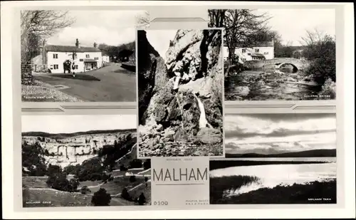 Ak Burnsall North Yorkshire, Bridge, South View Cafe, Malham Cove