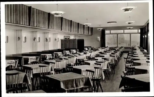 Ak Ulm an der Donau, Oberberghof, Innenansicht