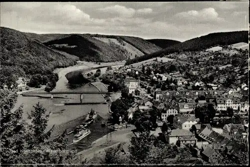 Ak Bad Karlshafen an der Weser, Panorama