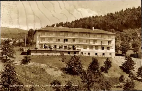 Ak Ottenhöfen im Schwarzwald, Sanatorium Albertshöhe