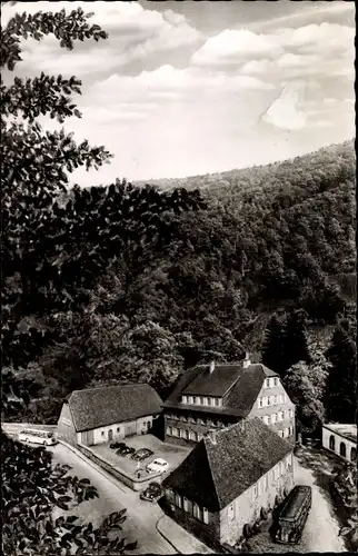 Ak Weinheim an der Bergstraße Baden, Gasthof Fuchs'sche Mühle