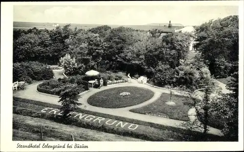 Ak Nordseebad Büsum, Strandhotel Erlengrund