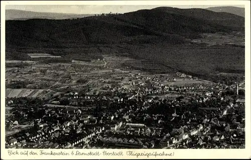 Ak Eberstadt Darmstadt in Hessen, Blick auf den Frankenstein