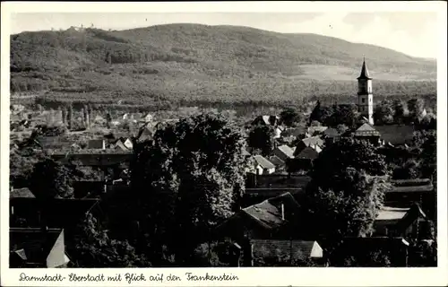 Ak Eberstadt Darmstadt in Hessen, Blick auf den Frankenstein