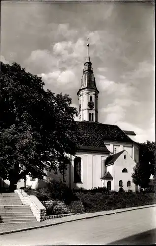 Ak Mering in Schwaben, Kath. Pfarrkirche