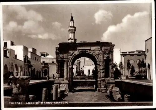 Ak Tripolis Tripoli Libyen, Arco di Marco Aurelio