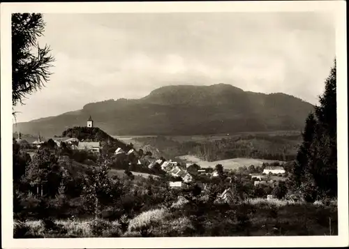 Ak Levín Lewin Region Aussig, Blick gegen Geltsch