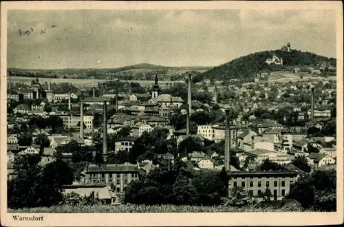 Ak Varnsdorf Warnsdorf Region Aussig, Panorama