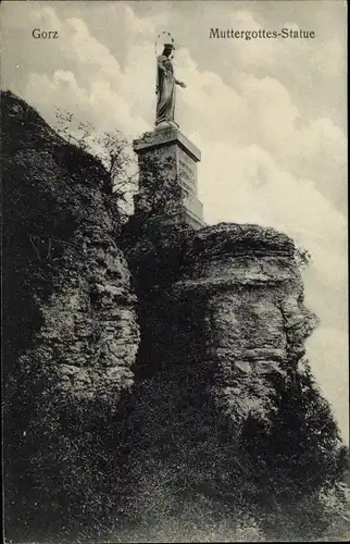 Ak Gorizia Görz Friuli Venezia Giulia, Muttergottes-Statue