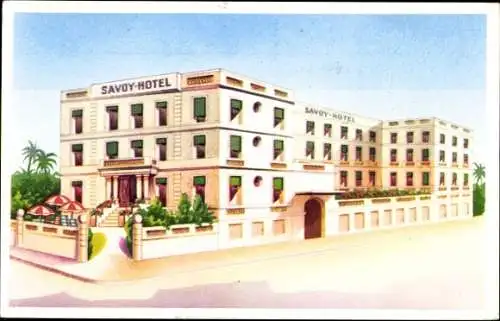 Ak Cannes Alpes Maritimes, Hotel Savoy