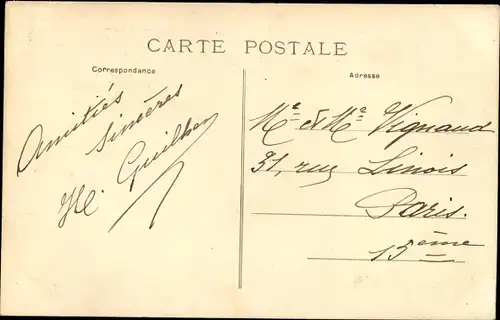 Ak Plessis Trevise Val de Marne, La Mairie, Les Ecoles