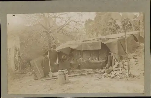 CdV Naundorf in Sachsen, Einsiedler, Hütte